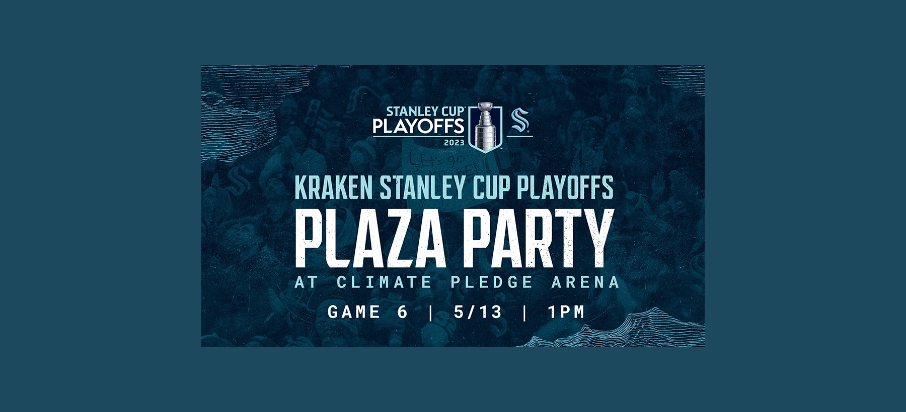 Photos: Game 5 watch party for Kraken fans at Climate Pledge Arena