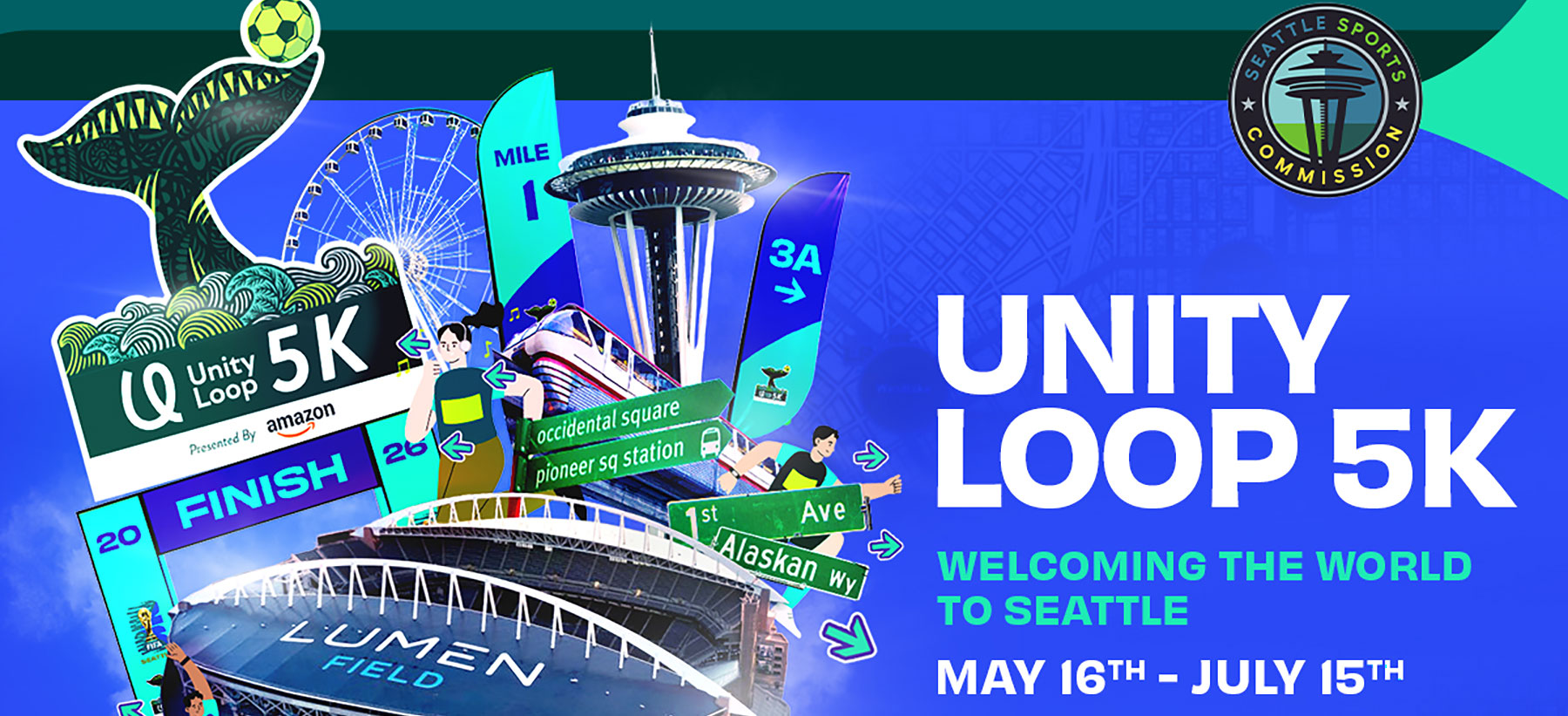 Unity Loop 5k Virtual Experience: Welcoming the World to Seattle